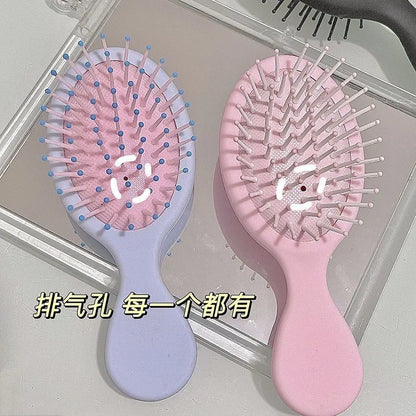 Hello Kitty Air Cushion Comb Sanrio Kuromi Cinnamoroll Air Cushion Comb Kawaii Hello Kitty Y2k Things Black Portable Combs Girls