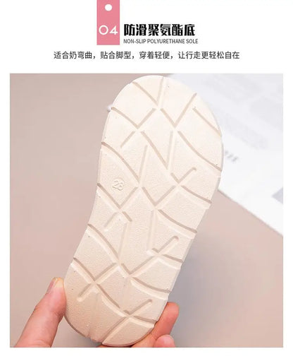 Kids Girls Sandal Sanrio Kawaii Anime Melody Children Shoes Girly Heart Summer Cute Cartoon Student Beach Shoes