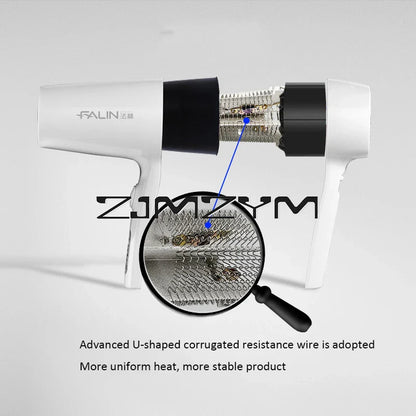 Hair Dryer Wall Mounted High-Power Hot And Cold Hair Dryer For Hotel Home Bathroom Drying Tools