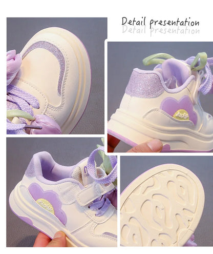 Child Sportshoe Four Season New Korean Version Child Flat Bottomedshoe Casual Girl Slip Fashion Men Women Versatile Runningshoe