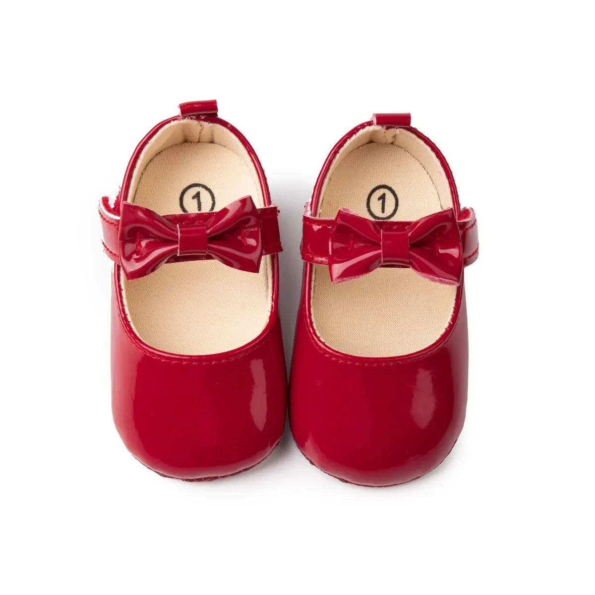 Baby Girls Shoes Bowknot Princess Dress Shoes PU Anti-slip Soft Sole Infant First Walkers Newborn Crib Baby Shoes