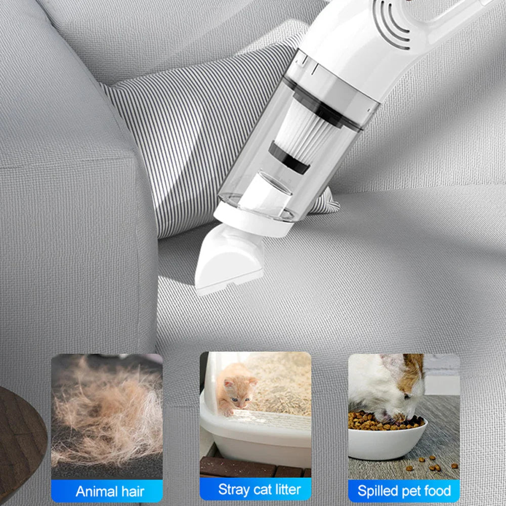 Handheld Vacuum Cleaner 6500P Powerful Suction LED surface Multifunctional Wireless Vacuum Cleaner for Car Floor Household