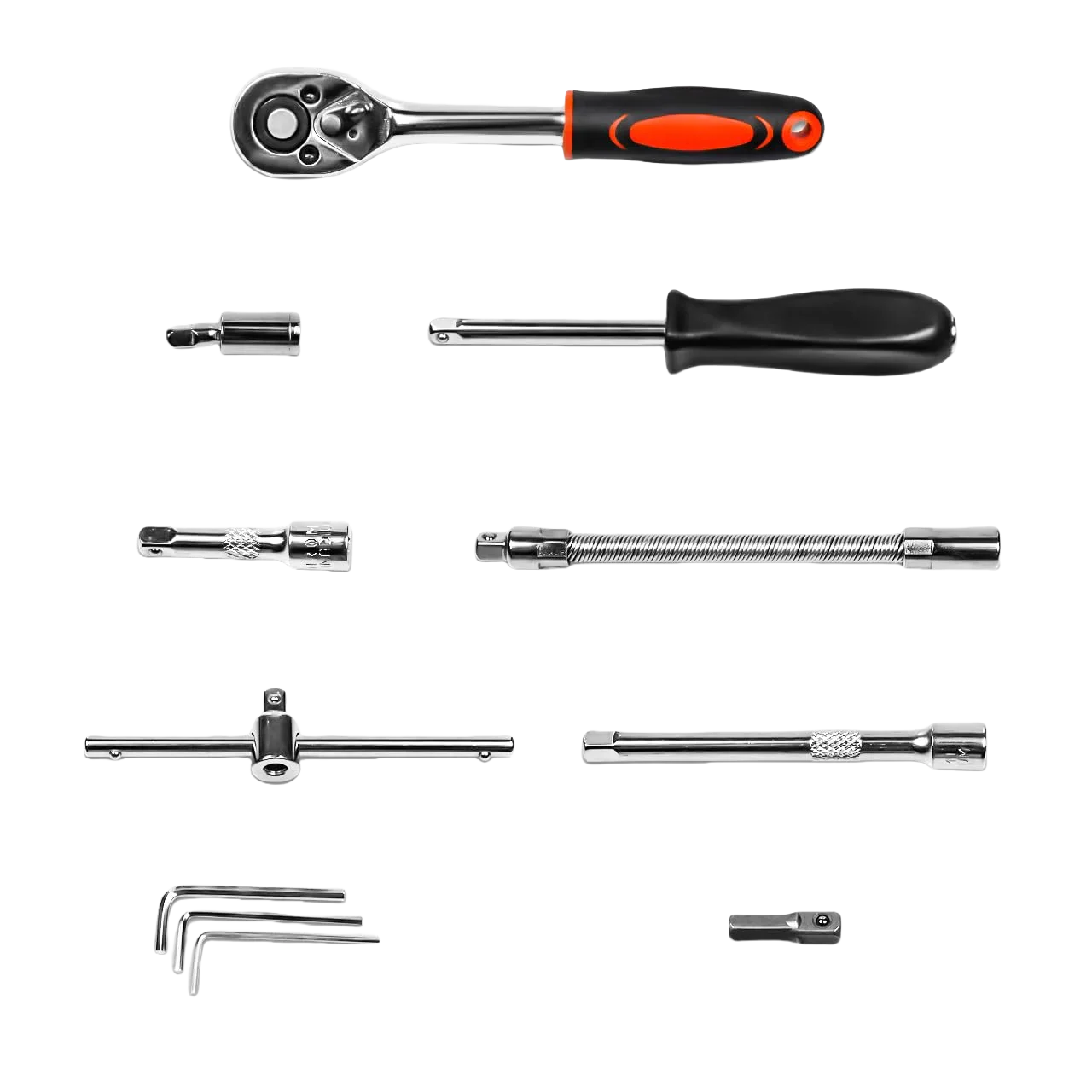 Drive Socket Set Ratchet Wrench Set Car Tool Kit, Bit Socket Wrench Set Metric Mechanic Tool Set Car accessories