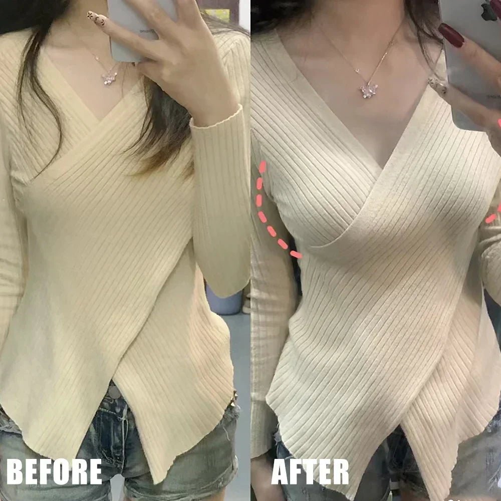 Sexy One-piece Strapless Bra Pads Women Girls Invisible Brassiere Underwear Breast Adhesive Lift Up Stick Bralette Lingerie