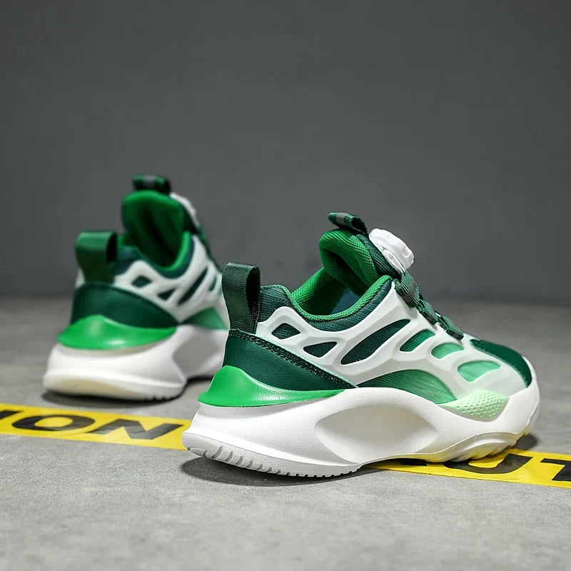 Casual Kid's Sneakers Thick Sole Running Sports Shoes for Children Fashion Student Shoe Boys Girls Tennis Trainers Size 28-39