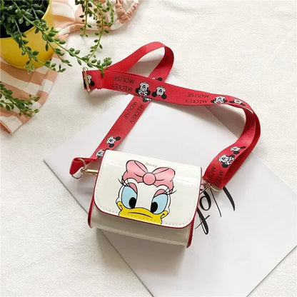 Cartoon Women's Bag Mickey Mouse Pictures Shoulder Bags Cute Girl Messenger Bag Coin Purse Fashion Anime Women Bags Gifts