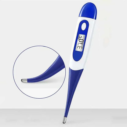 Household Adults Children Thermometers for Fever Thermometer Electronic Soft Head Digital Oral Armpit Temperature Measurement