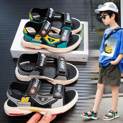Summer  for Boys Girls Casual Beach Shoe Comfortable Soft Sole Kids Shoes Fashion Non-slip Slippers