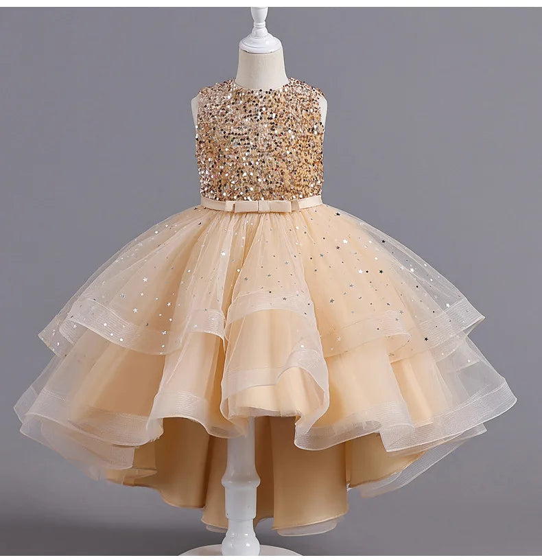 New Girl Dresses Fashion Exquisite Versatile Evening Dress Banquet Trailing Prom Dress Performance Exquisite Runway Dresses 2025