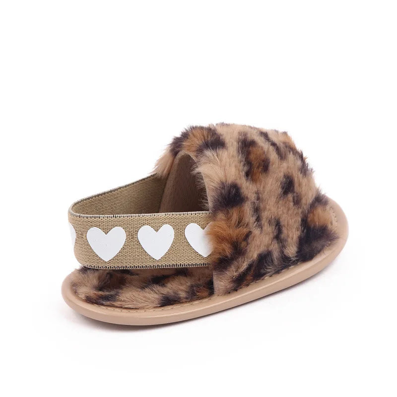 Fashion Faux Fur Baby Shoes For Newborn Spring Winter Cute Infant Toddler Baby Boys Girls Shoes