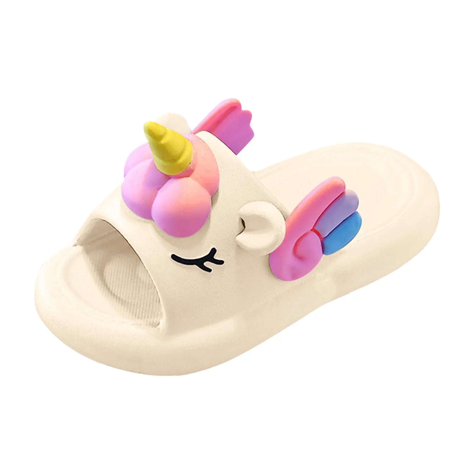 Children'S Slippers Cute Cartoon Baby Indoor Non Slip Thick Bottom Parent Child Slippers Kid Slippers