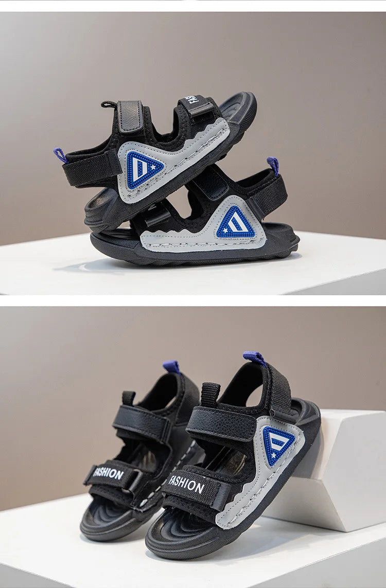 Summer New Fashion Trend Outdoor Beach Soft Sole Breathable Kids' Shoes Comfortable Cool Sneakers