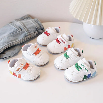 Baby Walking Shoes For Infants  Anti Slip Soft Soled Shoes For Spring and Autumn Suitable For Both Male