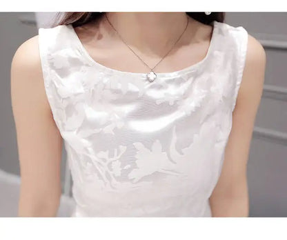 Summer High Low Retro Dress Vintage Women Sleeveless Front Back Short Long Organza Lace Dress Ladies Elegant Party Dress  (Available)