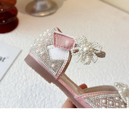 Summer New Children Princess Shoes Ins Trendy Kids Dance Shoes