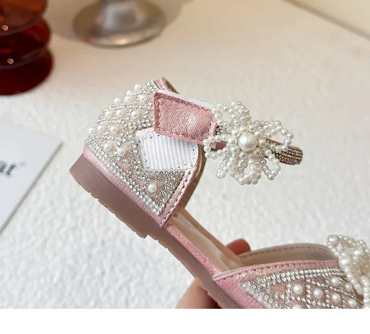 Summer New Children Princess Shoes Ins Trendy Kids Dance Shoes