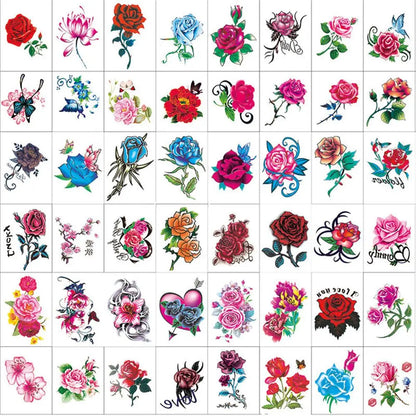 Fashion Butterfly Women Tattoos Body Art Stickers Waterproof Tattoo Stickers Temporary