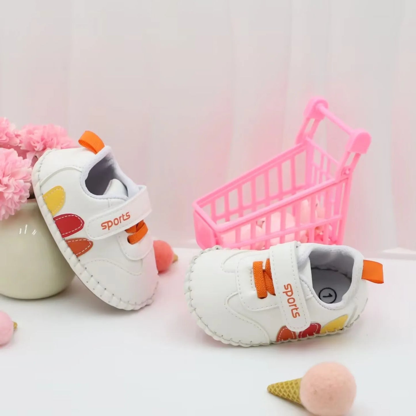 Baby Walking Shoes For Infants  Anti Slip Soft Soled Shoes For Spring and Autumn Suitable For Both Male