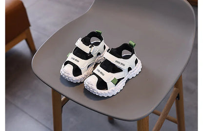 New Kids Sandals Soft Soled Boys Shoe Anti Slip Child Beach Shoes Simple Girl Sports Sandals