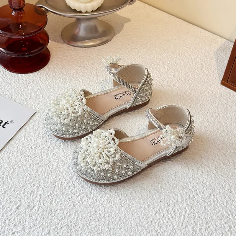 Summer New Children Princess Shoes Ins Trendy Kids Dance Shoes