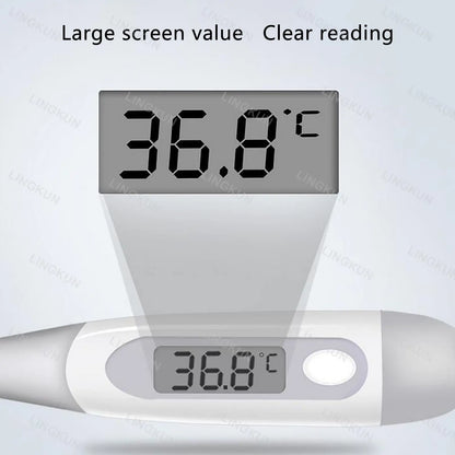 Household Adults Children Thermometers for Fever Thermometer Electronic Soft Head Digital Oral Armpit Temperature Measurement