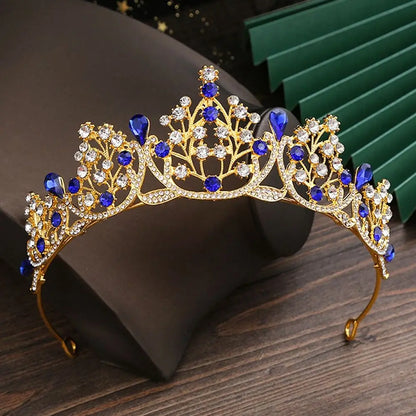 Bridal Hairpin Bridal Crystal Hair Ornaments Hair Comb Bridal Hair Accessories Rhinestone Hair Hoop Princess Crystal Tiaras