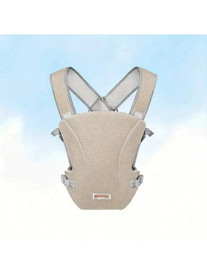 Baby Mesh Carrier, Front-Facing Carrier - Horizontal Carrier with Waist Support, Mesh Design for Better Breathability, Cross-Back Design, Adjustable Shoulder Straps, Lightweight for All Seasons - Multifunctional Front and Bac