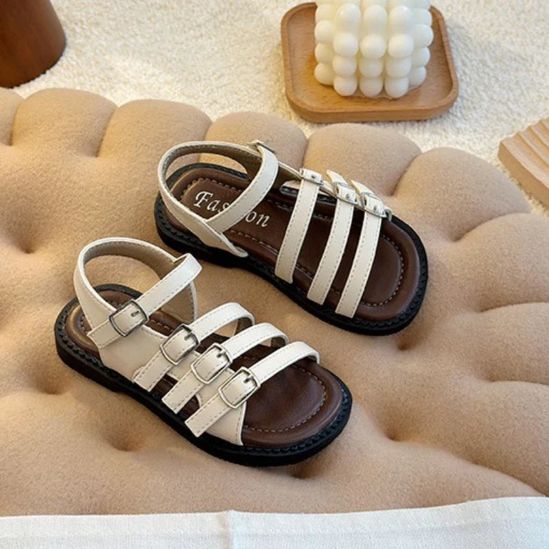 Summer New Collection Forest Girl Shoe Hollow Princess Shoe Fashion Roman Sandals Soft Sole Boy Beach Shoe