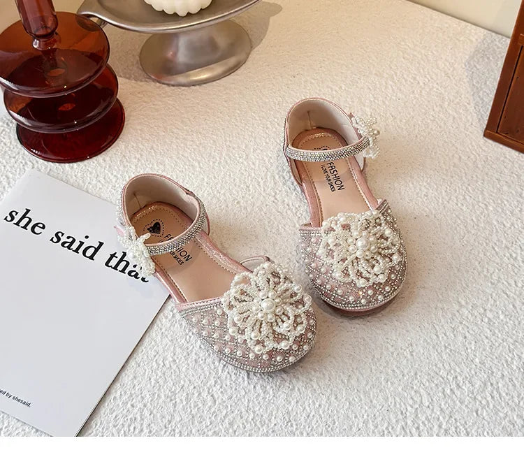 Summer New Children Princess Shoes Ins Trendy Kids Dance Shoes