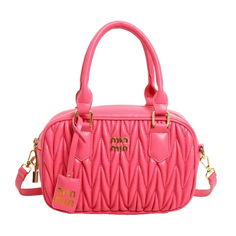 New Women Small Square Bag Versatile Casual Fashion Multi-way Shoulder Crossbody Tote for Daily Use Hand Bags for Women