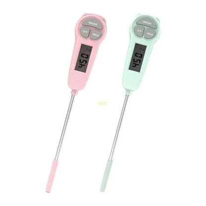 High Sensibility BBQ Thermometer LCD Readout Kitchen Liquid Thermometer