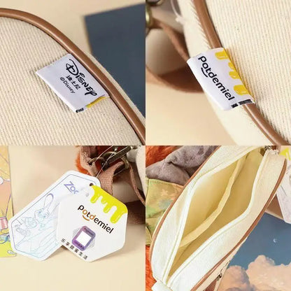 Judith Nick Disney Hot Selling Shoulder Bag Plush Cute Cartoon Personalized Fashion Crazy Zootopia Doll Shoulder Bag Couple Gift