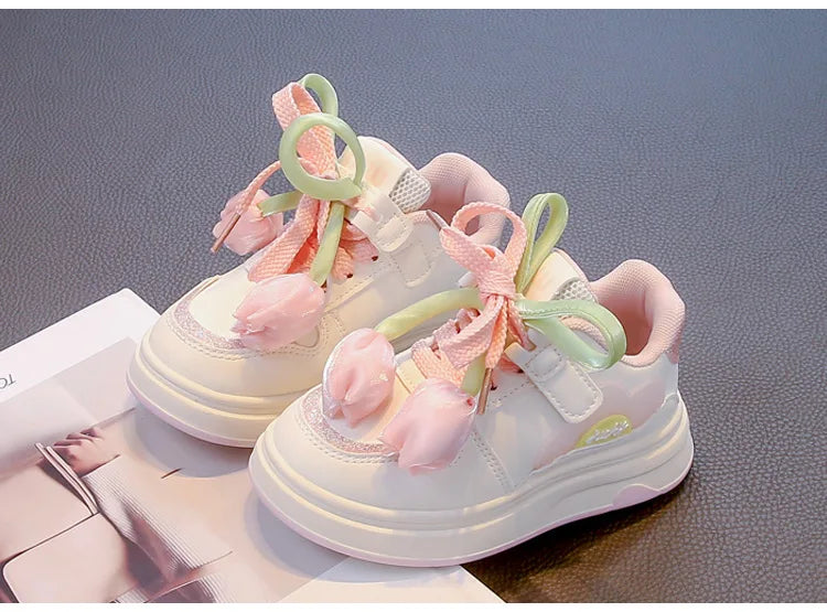 Child Sportshoe Four Season New Korean Version Child Flat Bottomedshoe Casual Girl Slip Fashion Men Women Versatile Runningshoe