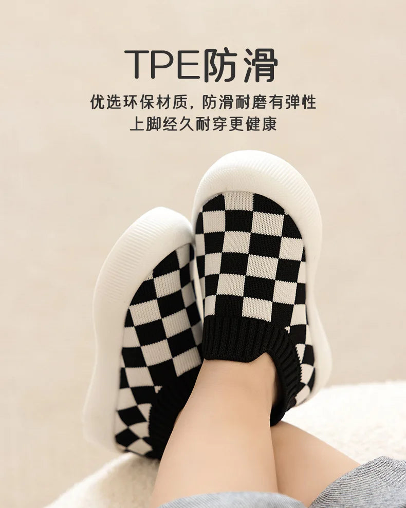 Baby Walking Shoes Spring And Autumn Styles Soft Sole Anti Slip Old Men's And Women's  Breathable Outdoor Shoes