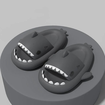 Gacimy Summer Cartoon Sandals For Children Fashion Shark Outdoor Boys And Girls Slippers Waterproof Non-slip Beach Baby Shoes