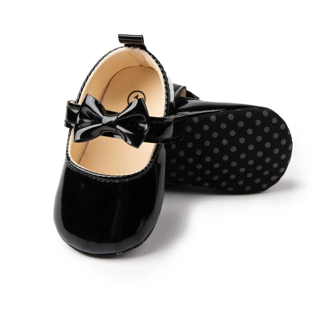 Baby Girls Shoes Bowknot Princess Dress Shoes PU Anti-slip Soft Sole Infant First Walkers Newborn Crib Baby Shoes