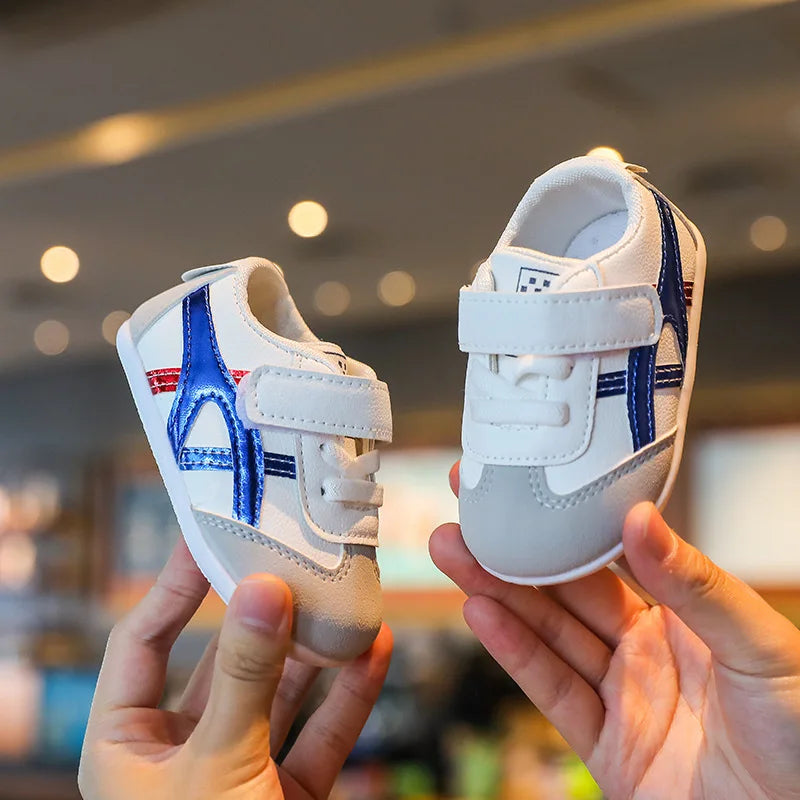 Baby Boys And Girls Toddler Shoes Infant Sneakers Newborn Soft Bottom First Walk Non-Slip Fashion