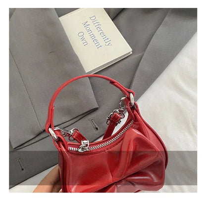 Kids Girls Cute Bowknot Handbag Fashion Crossbody Bag Detachable Strap Mini Shoulder Bag for Children Stylish Purse