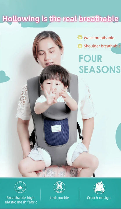 Baby Carrier Backpack 3 in 1 Things for Babies Accessories Kangaroo Accessories Sling Stuff Children's Newborn Infant Ergonomic