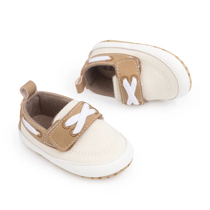 Newborn Baby Shoes Unisex Classic Canvas Casual Sneakers Fashion Versatile Sports Style Toddler Cotton Sole Comfortable Shoes