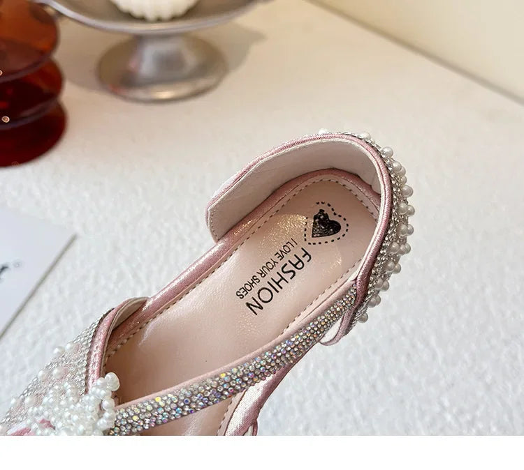 Summer New Children Princess Shoes Ins Trendy Kids Dance Shoes
