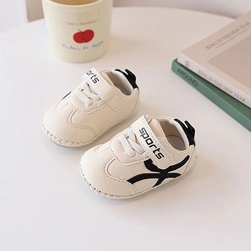 New Style Soft-Soled Baby Shoes for Boys and Girls 0-1 Years Old Anti-Slip Breathable Single Shoes