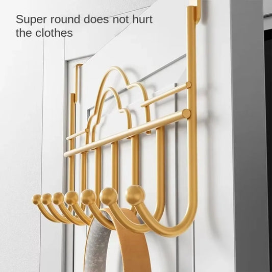 New No Punch Door Storage Hook Universal Household Home Storage Rack Multifunction Traceless Wall Hanger Hook