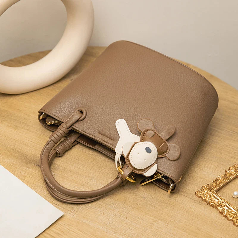 New Bucket Bag for Women, Fashionable and Versatile, Handheld, Diagonal, High End, Single Shoulder, Small and Unique Design