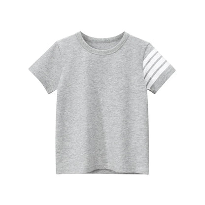 Jumping Meters Hot Selling Boys Girls Summer Baby T Shirts Short Sleeve Cartoon Cars  Toddler Tees Tops Boys Girls Clothing
