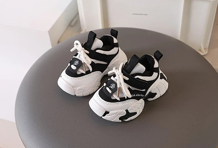 New Boy Fashion Sneaker Spring Mesh Breathable Platform Running Shoes Tennis Shoe High Quality Non Slip Sport Shoes Girls I01125