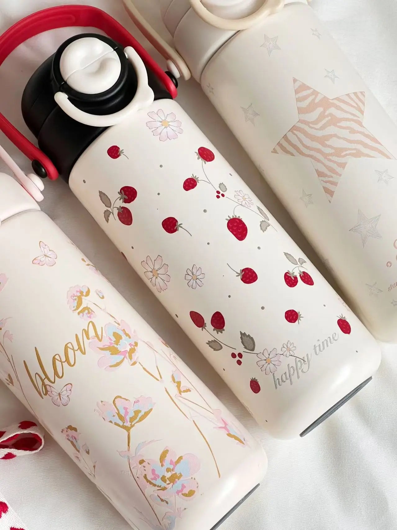 Bouncing Thermos Bottle 316 Food Grade Student Water Cup Portable New Product for Girls Anti Drop Cup As A Souvenir