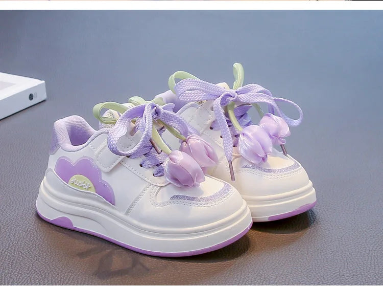 Child Sportshoe Four Season New Korean Version Child Flat Bottomedshoe Casual Girl Slip Fashion Men Women Versatile Runningshoe