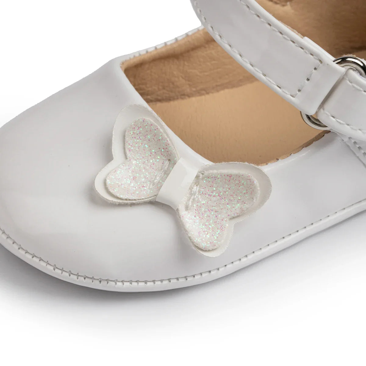 Baby Girl Shoes Newborn PU Leather Bowknot Dress Infants Shoes Rubber Non-Slip Toddler First Walker Baby Shoes Girls