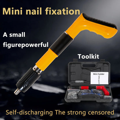 Handheld Powerful Concrete Nail Gun，Dedicated Mini Cannon Nailer，Wall Concrete Nail Gun，Flooring Roofing Framing Palm Gun